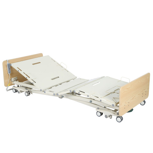 Instant Wide Long Term Care Low Bed, Advanced long-term care low bed has a built-in length and width extension system making it flexible in all circumstances.  Weight Capacity:600lbs. BED-B337