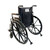 eLite-16" Lightweight adjust height arm, flip back arm, anti-tippers, footrests , Weight limit:250lbs