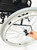 Jaguar Ultra light weight  18" wheelchair with leg rests, front casters are angle adjustable and height adjustable in three positions, multi-position back , quick-release 24" rear spoke wheel with PU tires -K05ADA18L