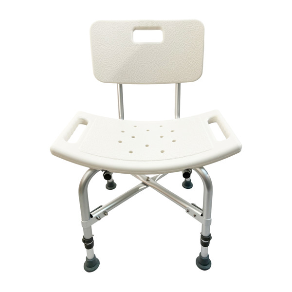 Dalton Medical- Adjustable shower bench with back, weight capacity: 500LBS, 2 pieces/case