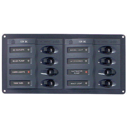 BEP DC Panel - 8-Way - Horizontal [901H]