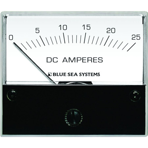 Blue Sea 8005 DC Analog Ammeter - 2-3\/4" Face, 0-25 Amperes DC [8005]