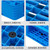 Double-sided mesh plastic pallet logistics forklift pad warehouse stacking thickened pallet