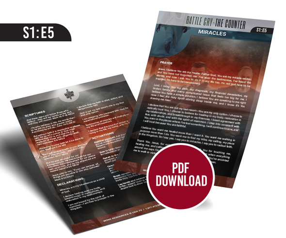 Battle Cry The Counter - MIRACLES (S1:E5) PDF