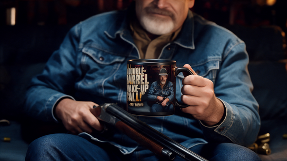 The Counter - A Double- Barrel Wake- Up Call" Mug
