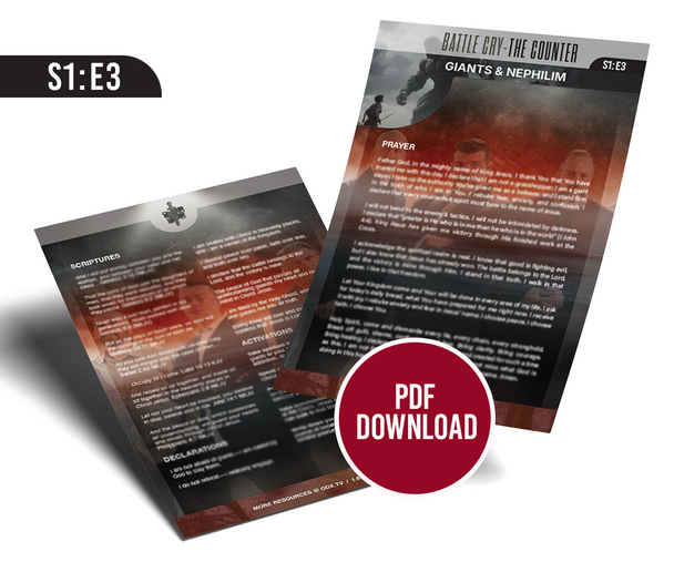 Battle Cry The Counter - GIANTS & NEPHILIM (S1:E3) PDF