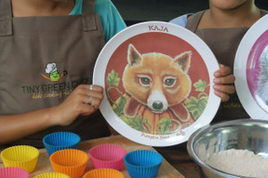 Be-Ve Kids Personalized Fox Plate for Children Meet Pumpkin Head Be-Ve Kids Personalized Fox Plate for Children Meet Pumpkin Head