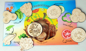 Tossed Salad Orangutan Vegan Play Food Bundle