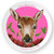 Be-Ve Kids Personalized Deer Plate for Children.  Meet Cherished Cherry!  Be-Ve Kids Personalized Deer Plate for Children.  Meet Cherished Cherry!