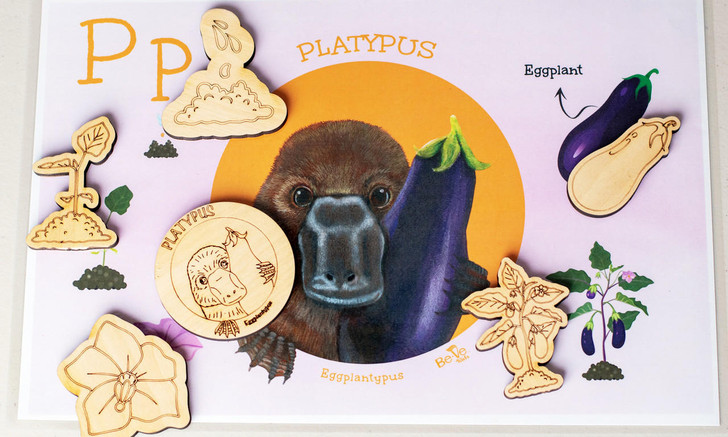 Eggplantypus Vegan Play food Bundle