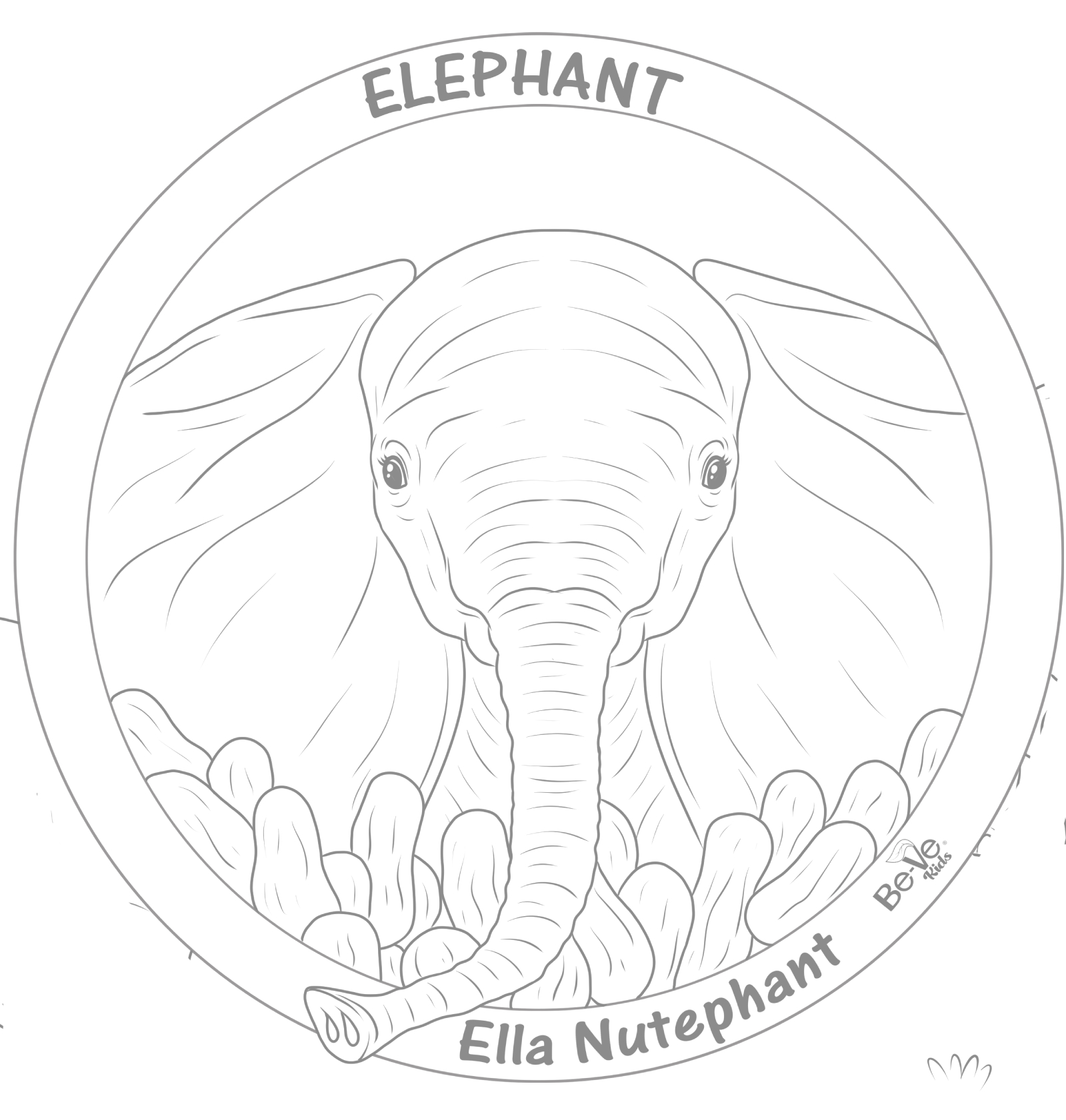 Draw and paint elephants