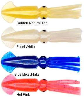 Mold Craft Squirt Squid Lures, Mold Craft Lures TackleDirect