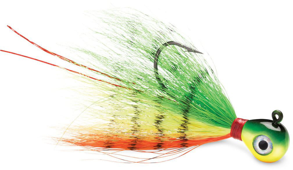 SPRO Bucktail Jig-Pack de 1, Amarillo, 1/2-Ounce