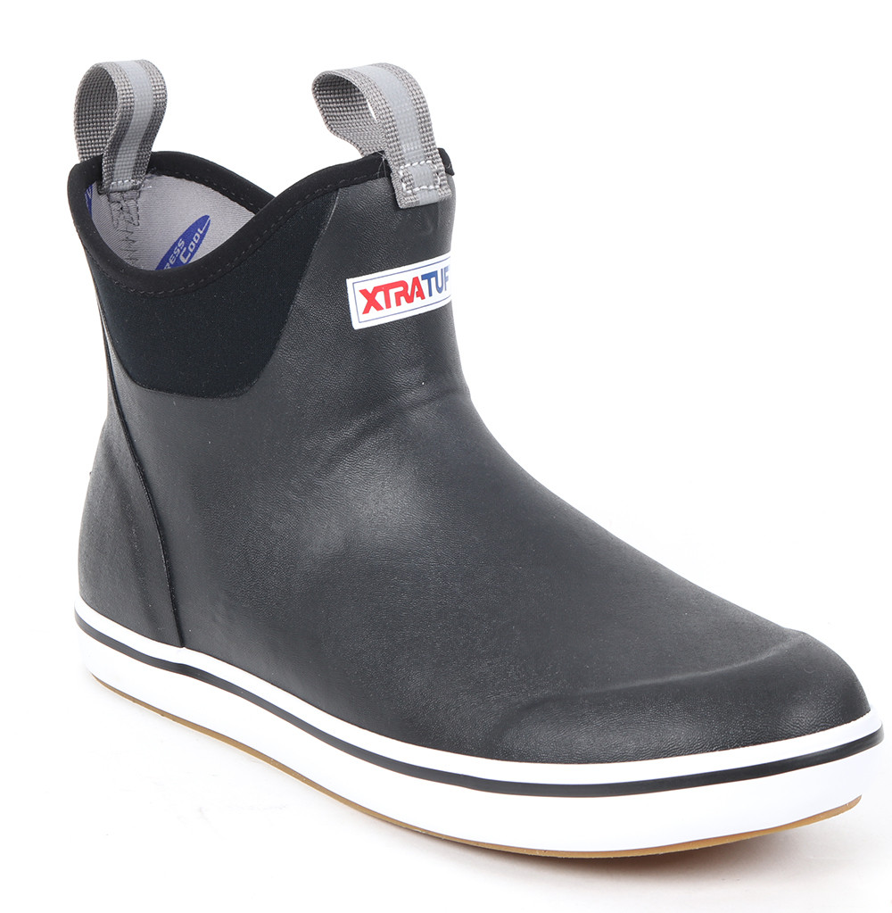 Xtratuf 22736 Ankle Deck Boot - Black 10