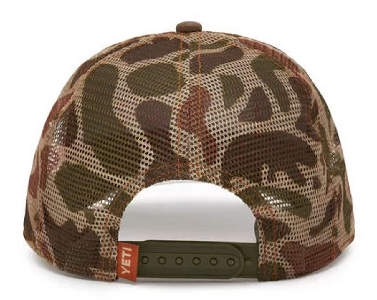 YETI Camo Mesh Trucker Hat TackleDirect