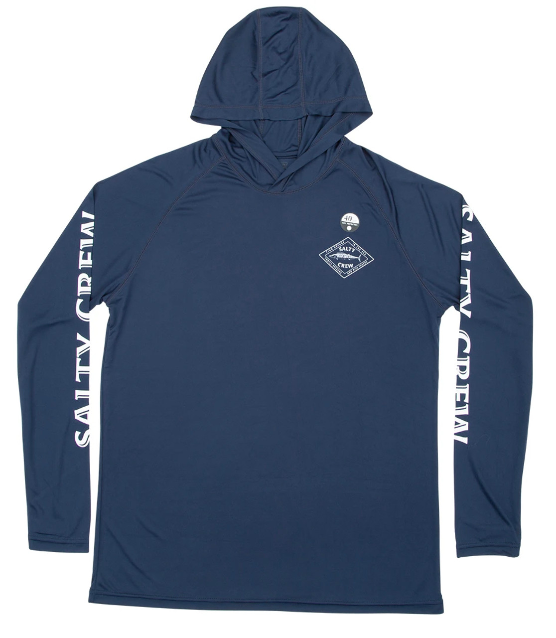 Salty Crew Hotwire Pinnacle Tech Hood Shirts - TackleDirect