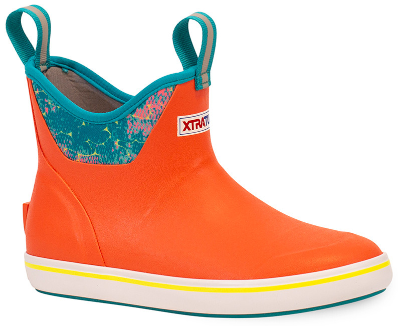 Xtratuf Womens Ankle Deck Boots - Coral 
