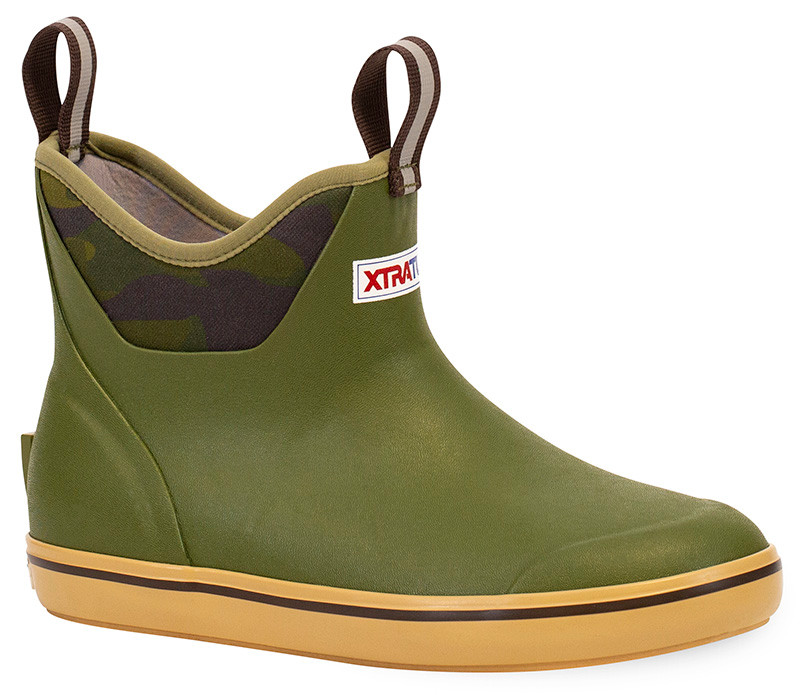 Xtratuf Womens Ankle Deck Boots - Olive 