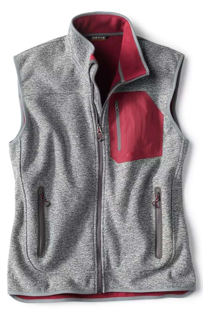 Orvis Windproof Sweater Fleece Vest TackleDirect