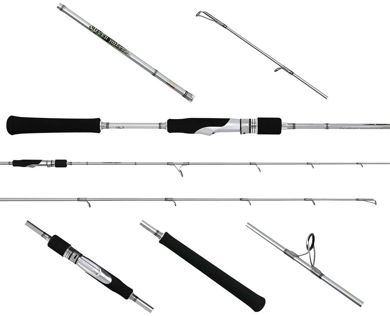 Jigging World JWSBS100 Silver Bullet Slow Pitch Rod TackleDirect