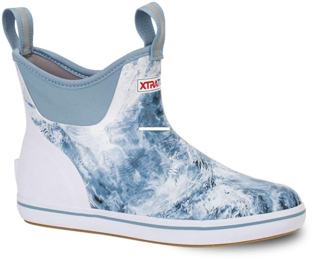 Xtratuf Ankle Deck Boot Blue/Camo 14 TackleDirect