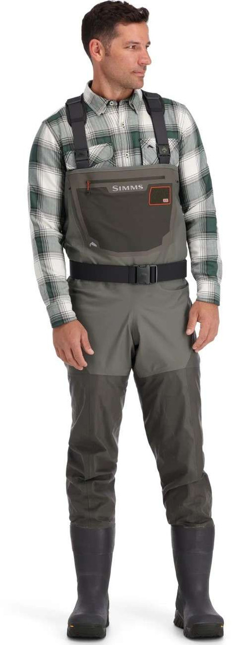 SIMMS Waders Bootfoot US-XL/11-11,5 pêche à la mouche FUITE DANS UNE