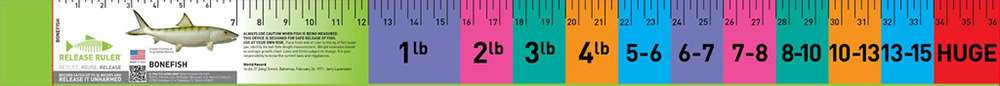 Bonefish Release Ruler - TackleDirect
