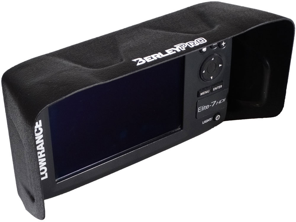 BerleyPro Lowrance Elite7 HDI/Hook/Chirp Sun Visor - TackleDirect