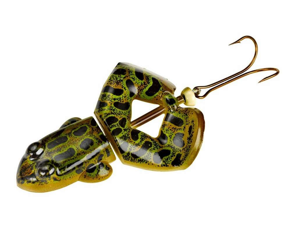 Rebel T4-60 Buzz N Frog Buzz Bait - Green Bull Frog - TackleDirect