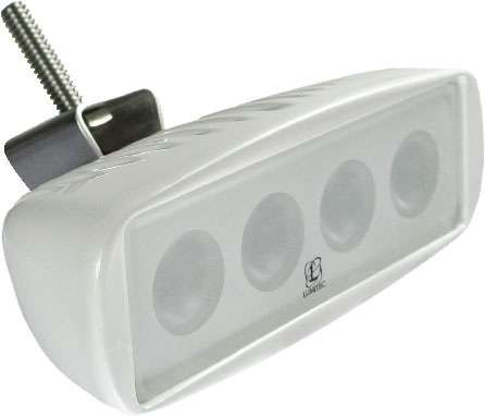 Lumitec CapreraLT LED Flutlicht Für Boote – IP67, 1000+ Lumen, Pulverbeschichtet, Made In USA