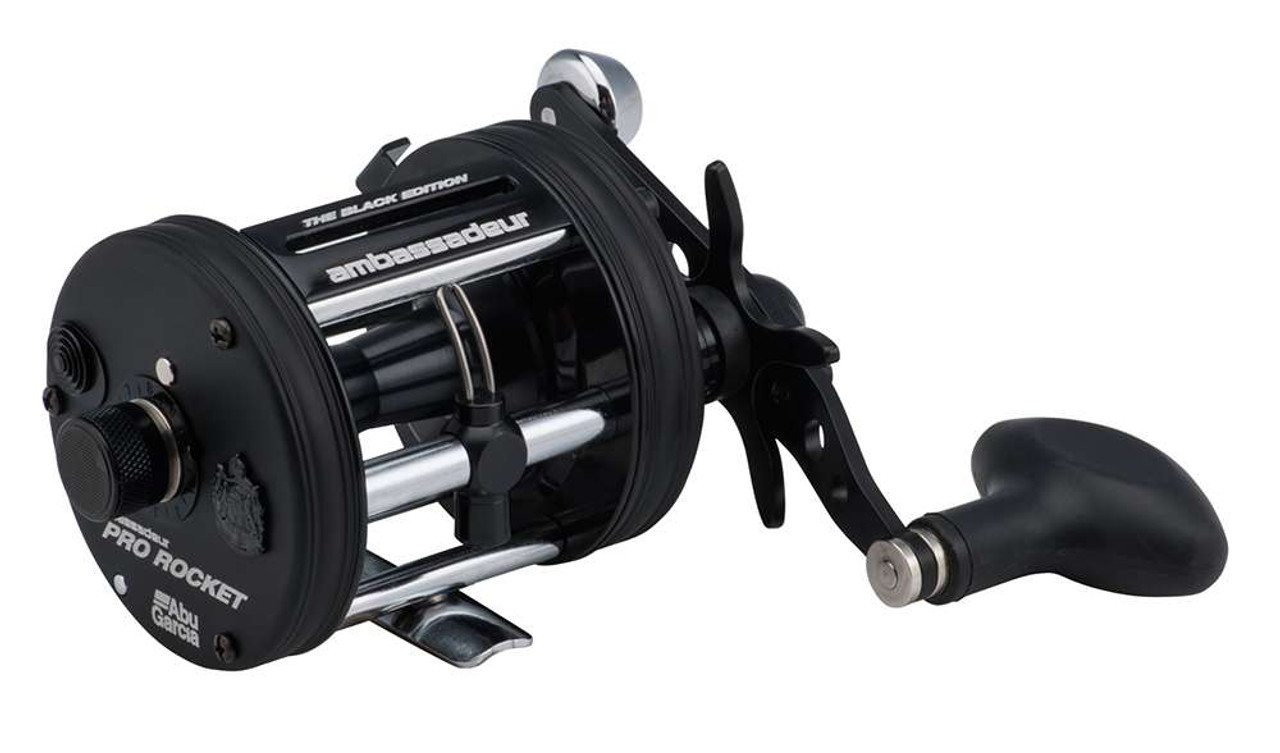 Abu Garcia PR-6501BE Ambassadeur CS Pro Rocket Reel - Black Edition