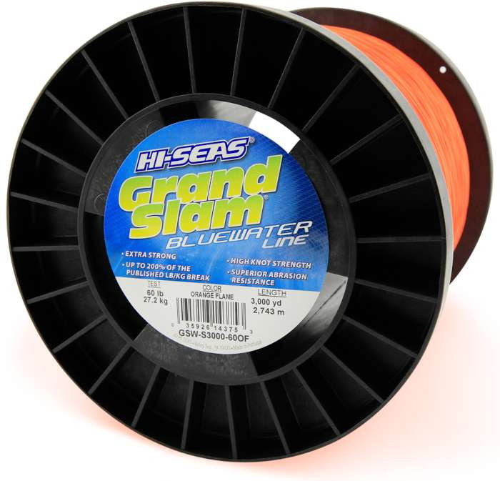 HiSeas GSWS300060OF Grand Slam Bluewater 60lb 3000yd TackleDirect