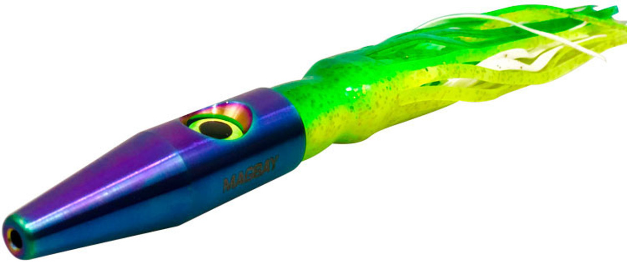 MagBay Plomerito Trolling Lure Mean Green/Irdscnt TackleDirect