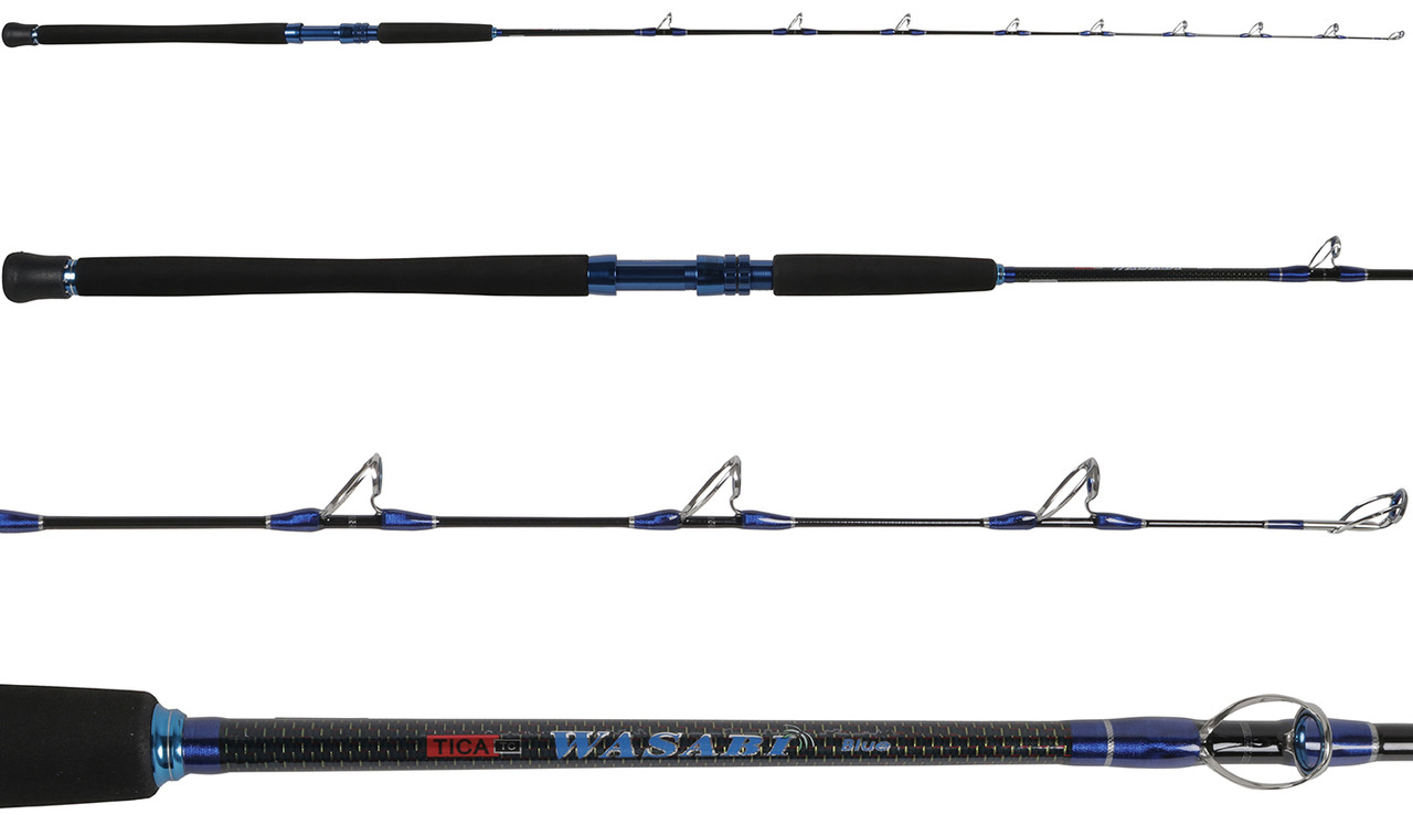 Tica JKLB Wasabi Blue Deep Jigging Rods