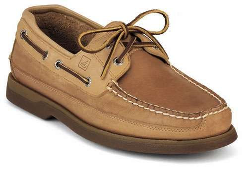 Mens Mako 2-Eye Canoe Moc Boat Shoe 