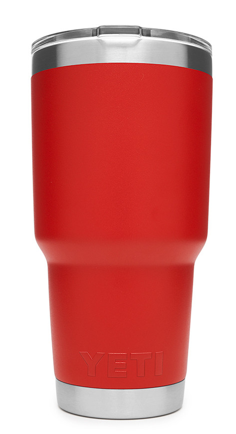 YETI Rambler Tumbler 30oz with Magslider Lid Canyon Red TackleDirect