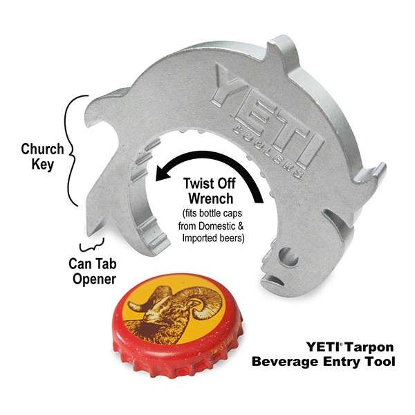 Yeti Tarpon Beverage Entry Tool TackleDirect