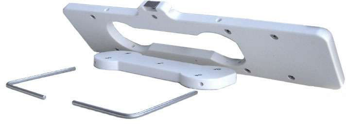 Deep Blue DBS1 DogBone Trolling Motor Quick Release Bracket Black