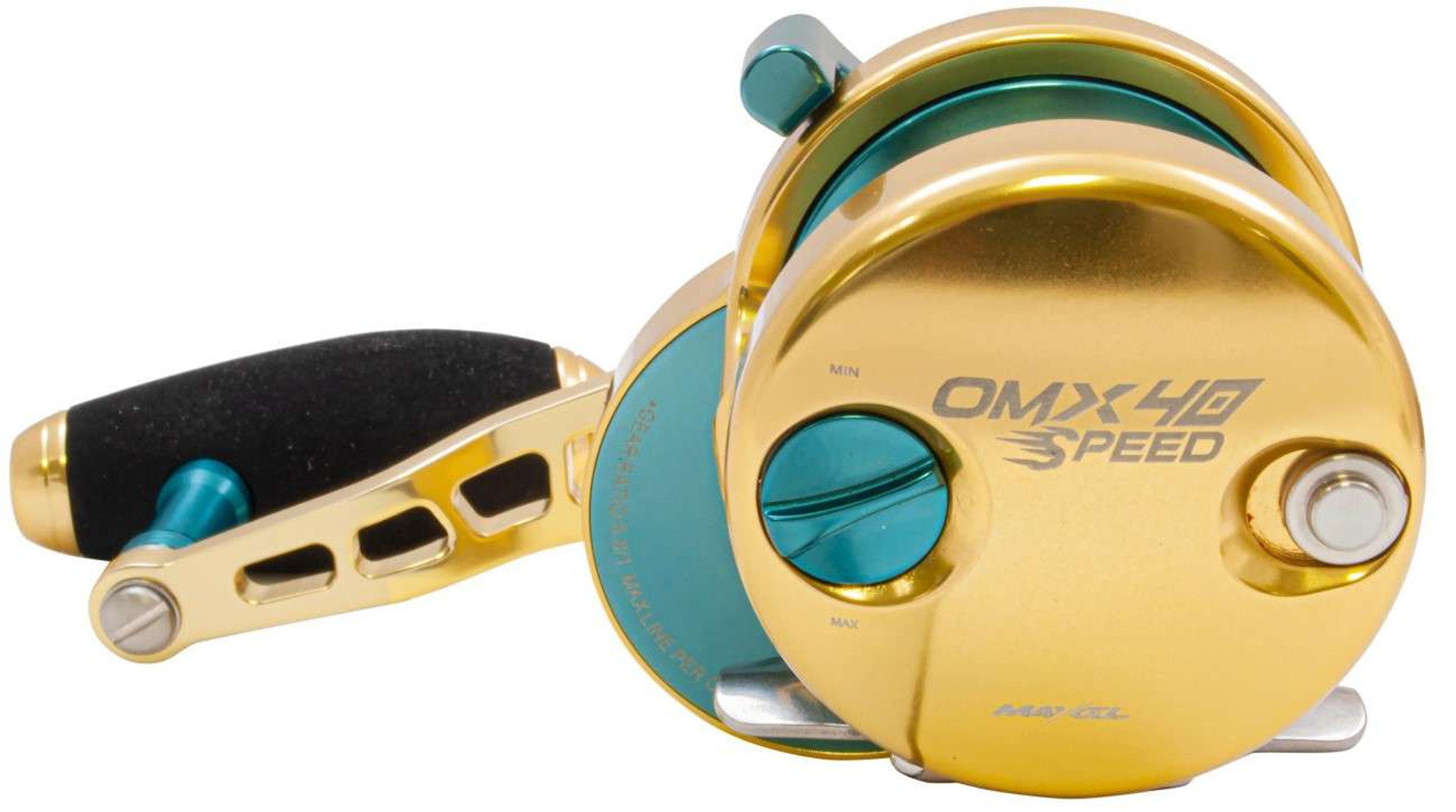 Maxel OMXS40MGDG OMX Slow Pitch Jigging Conv. Reel TackleDirect