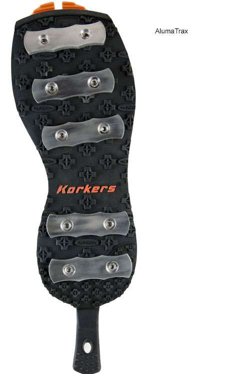 Bottes De Pêche Korkers Metalhead OmniTrax - Taille 12 Marron - Semelles Interchangeables