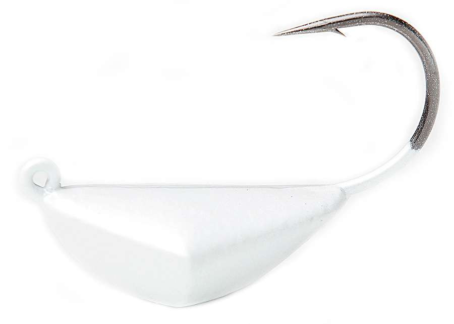 Bottom Sweeper Jig 1/2oz White TackleDirect