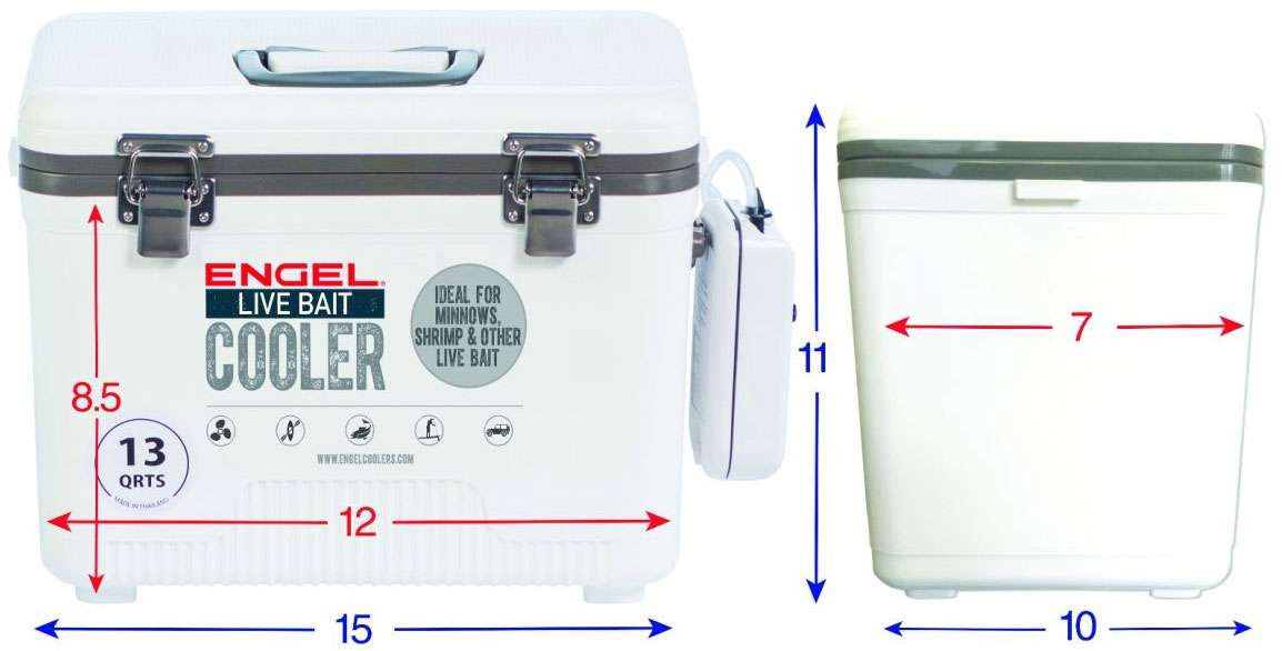 Engel Live Bait Coolers TackleDirect