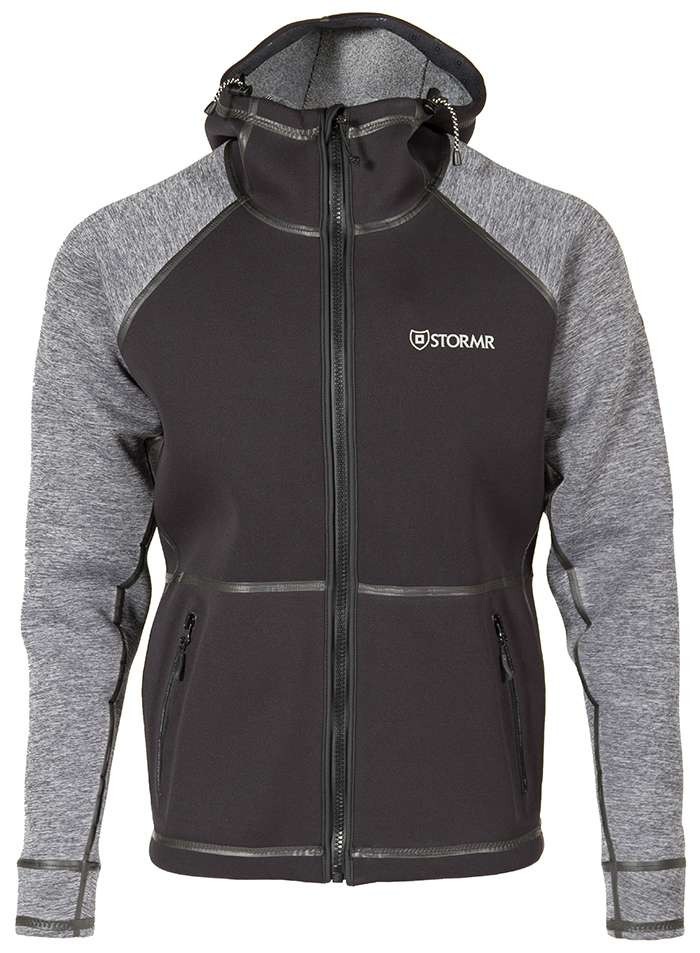 Stormr R215MF92 Mens Typhoon Jacket Heather Grey TackleDirect