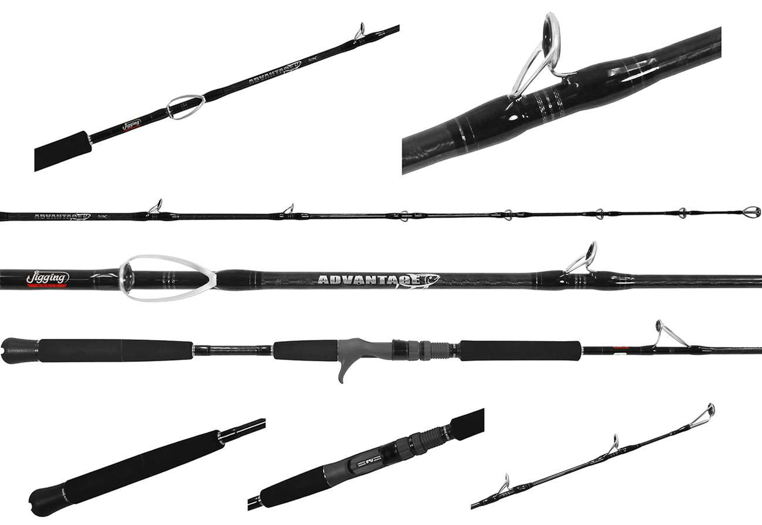 Jigging World Ghost Hunter Advantage Jigging Cast Rods TackleDirect