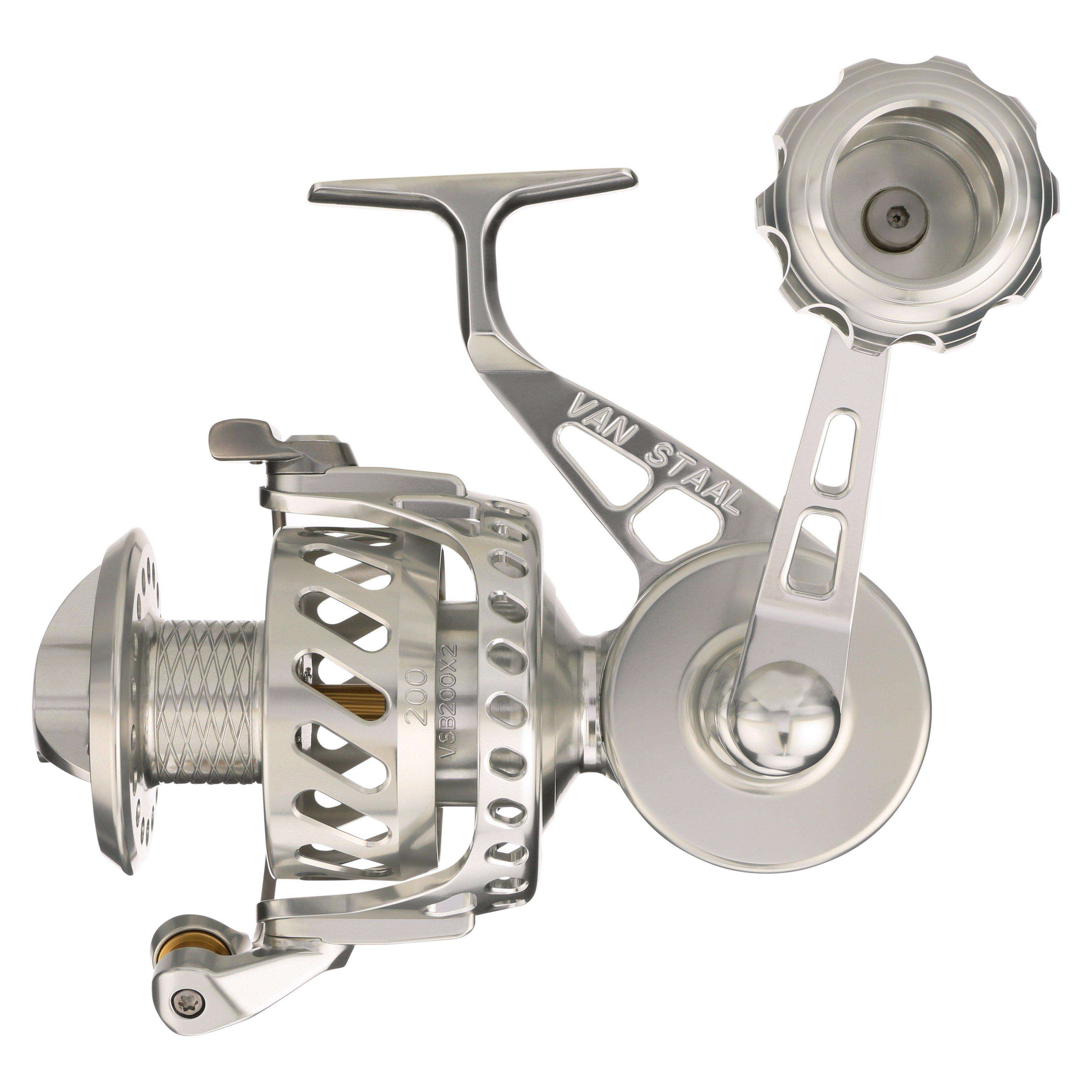 Van Staal VSB200SX2 VS X2 Bailed Spinning Reel Silver TackleDirect