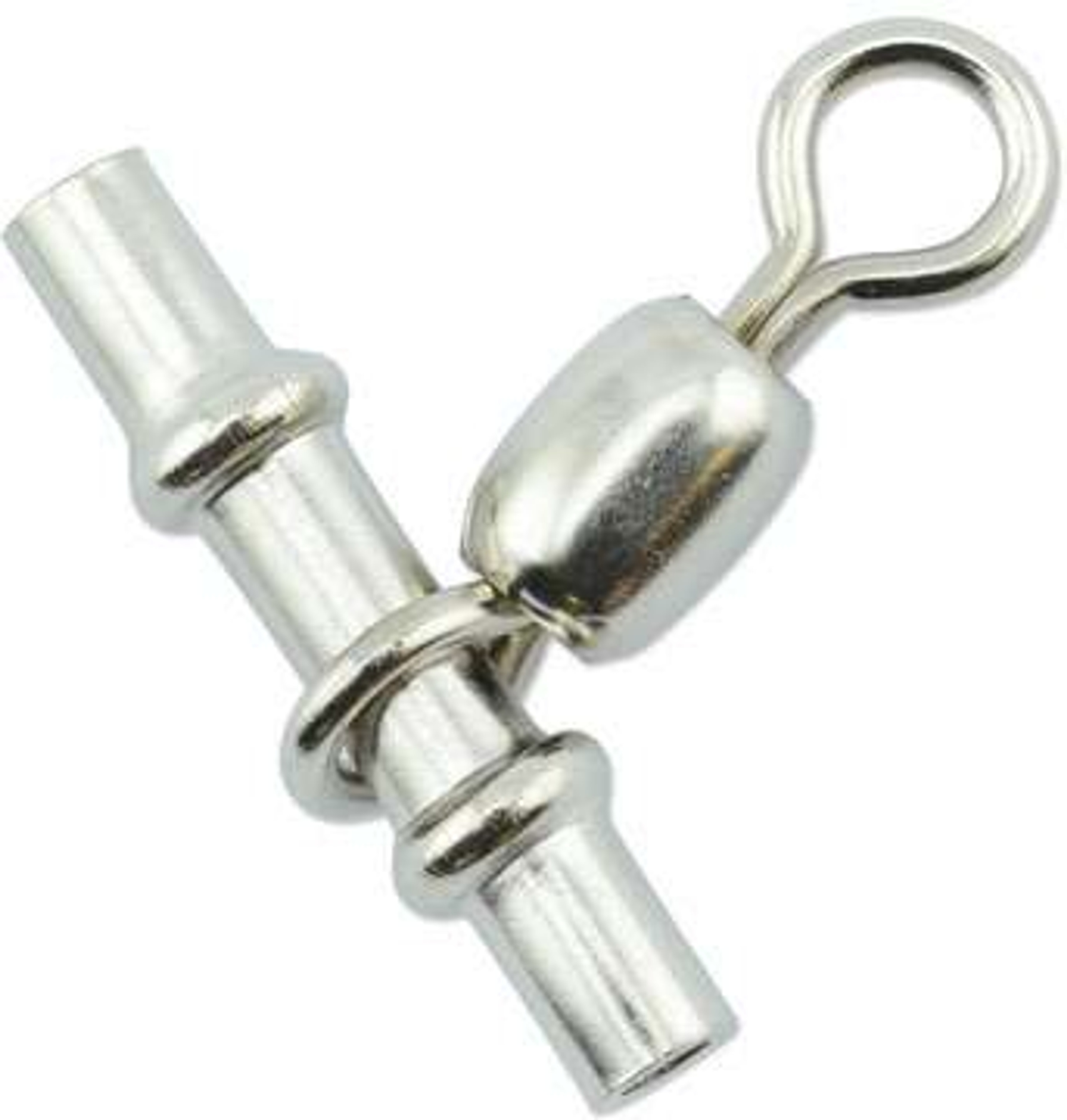 AFW 3 100lb Brass Sleeve Swivels Nickel 1000pc TackleDirect