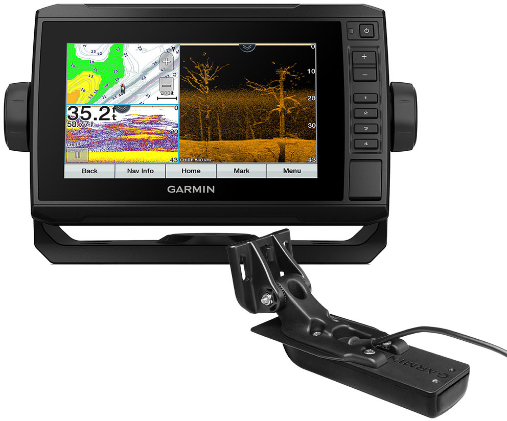 Garmin ECHOMAP UHD 73cv Combo w/US LakeVu g3 and GT24UHDTM Transducer