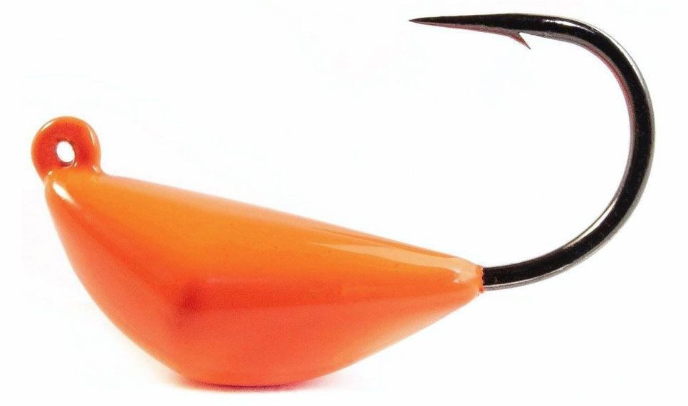 Bottom Sweeper Jig 3/4oz 1/0 Hook Orange TackleDirect