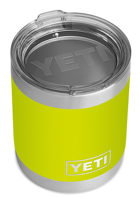 YETI Rambler Lowball 10oz - Chartreuse - TackleDirect