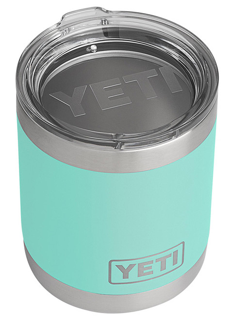 Yeti Rambler 10oz Rambler Lowball - Sea Foam Green